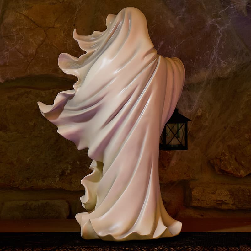 Cracker Barrel Ghost with Lantern