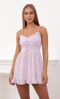 Lucy in the Sky Chiffon Mini Dress