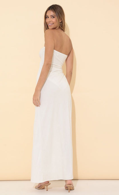 Lucy in the Sky Strapless Maxi Dress