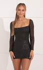 Lucy in the Sky Square Neck Dress