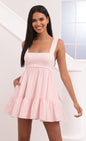 Lucy in the Sky Square Neckline Dress