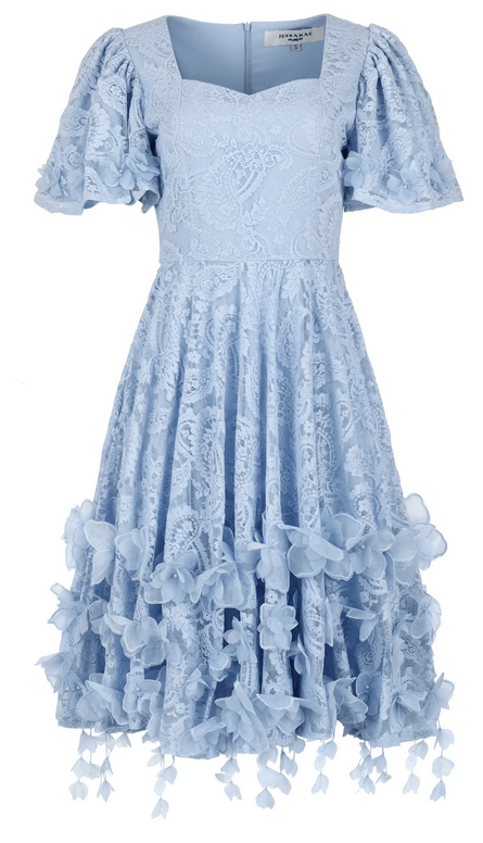 JessaKae Paisley Dress - Blue
