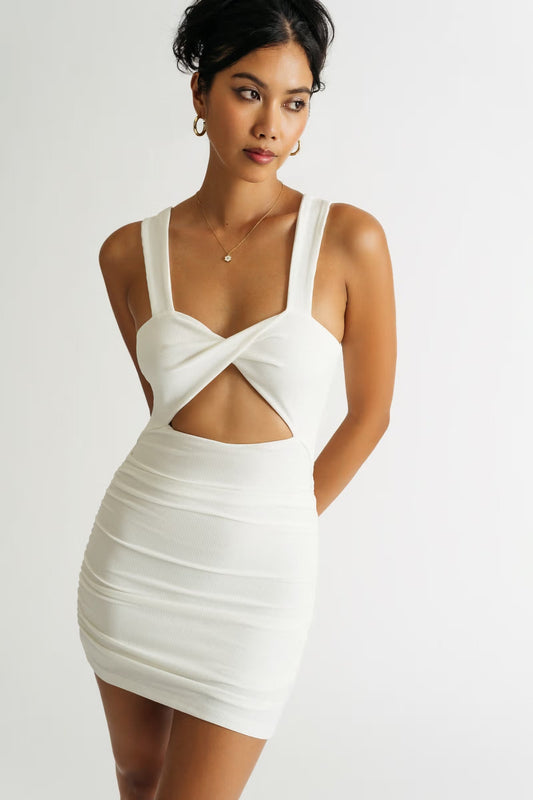 Tobi Montero Cutout Bodycon Mini Dress