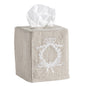 Ballard Designs Embroidered Tissue Box Cover