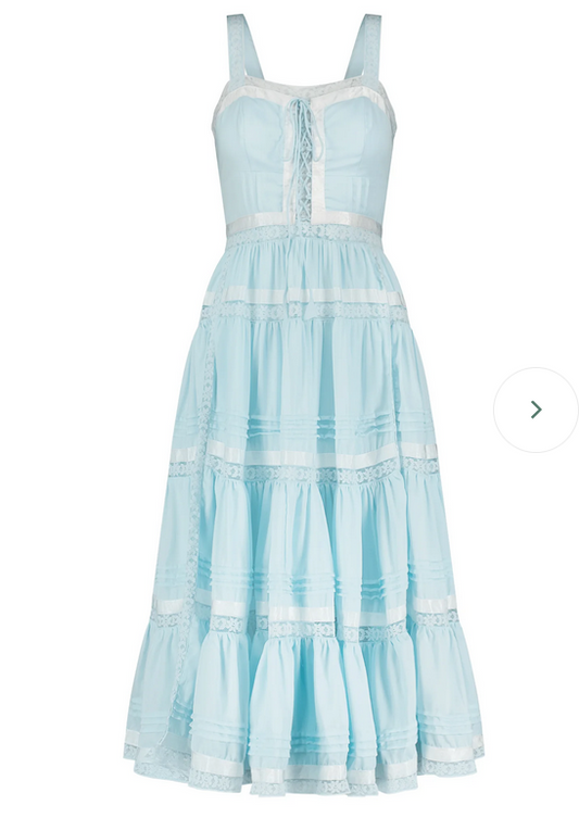 JessaKae Delores Dress - Delores Blue