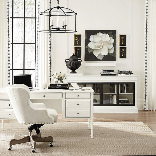Ballard Designs Fleur De Tole Black Wall Decor