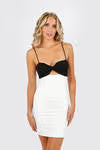 Tobi Everly Twist Cutout Mini Dress x2