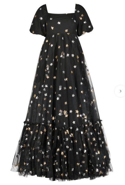 JessaKae Wendy Dress - Black Star