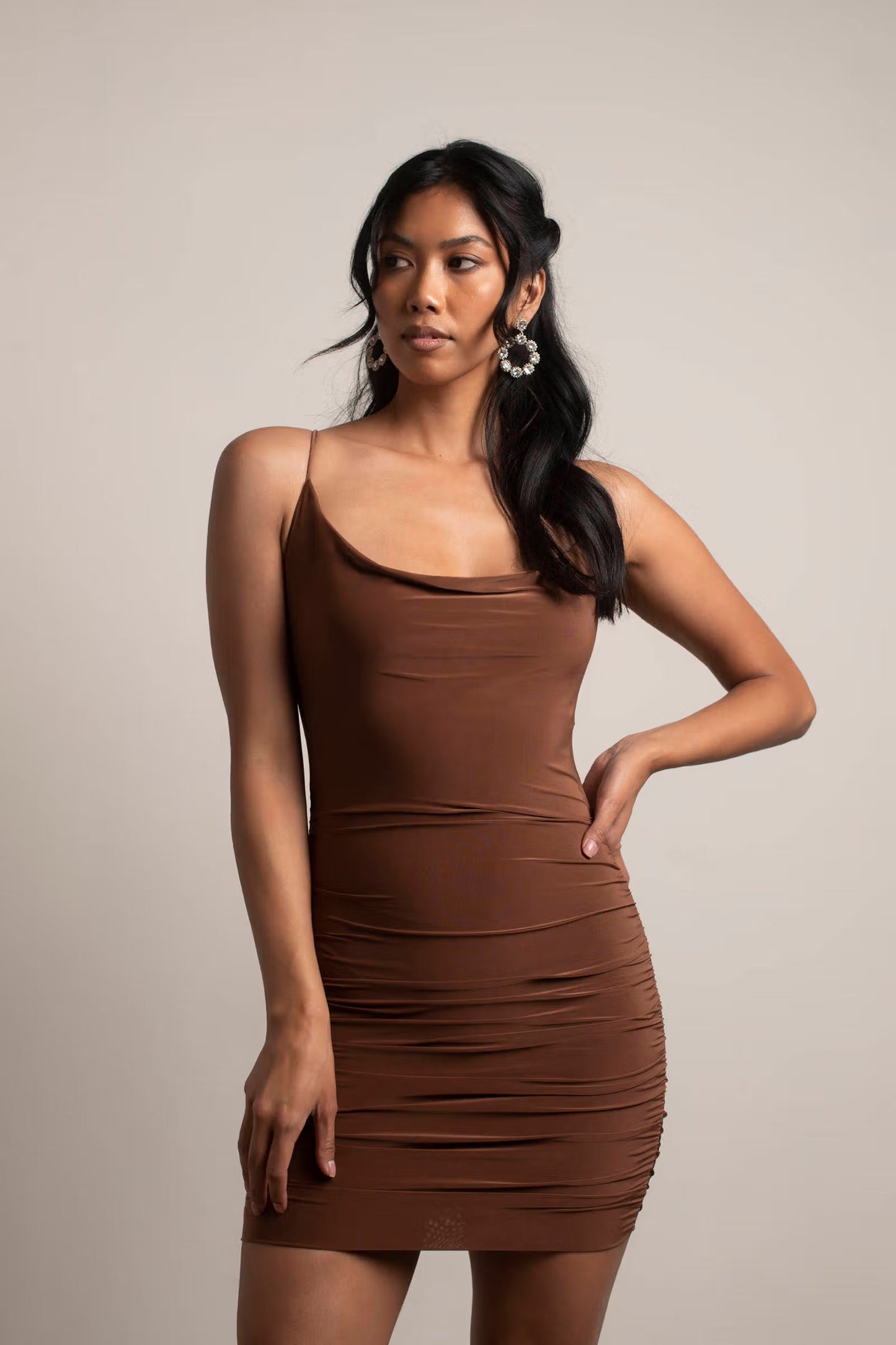 Tobi Vaea Cross Back Bodycon Mini Dress x2
