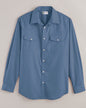 BLAIR Haband Long-Sleeve Snap-Tastic Western Shirt