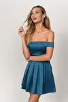 Tobi Daydream Off The Shoulder Skater Mini Dress x2