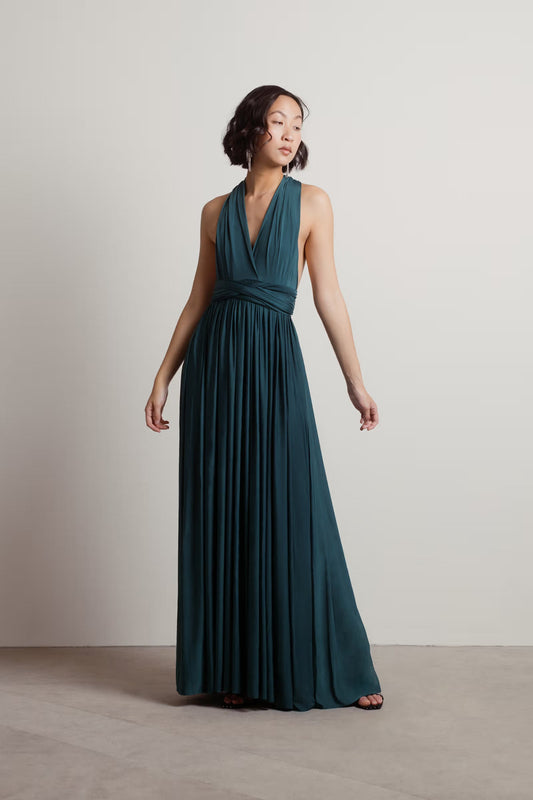 Tobi Make Magic Twist Tie Multiway Maxi Dress