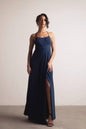 Tobi Know You Love Me High Slit Empire Maxi Dress