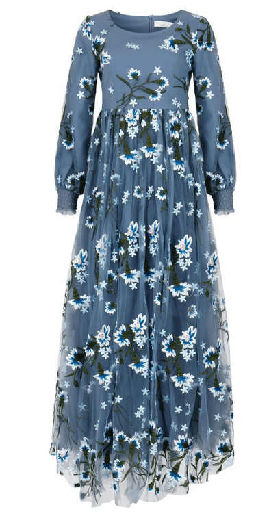 JessaKae Rowan Dress - Serene Blue