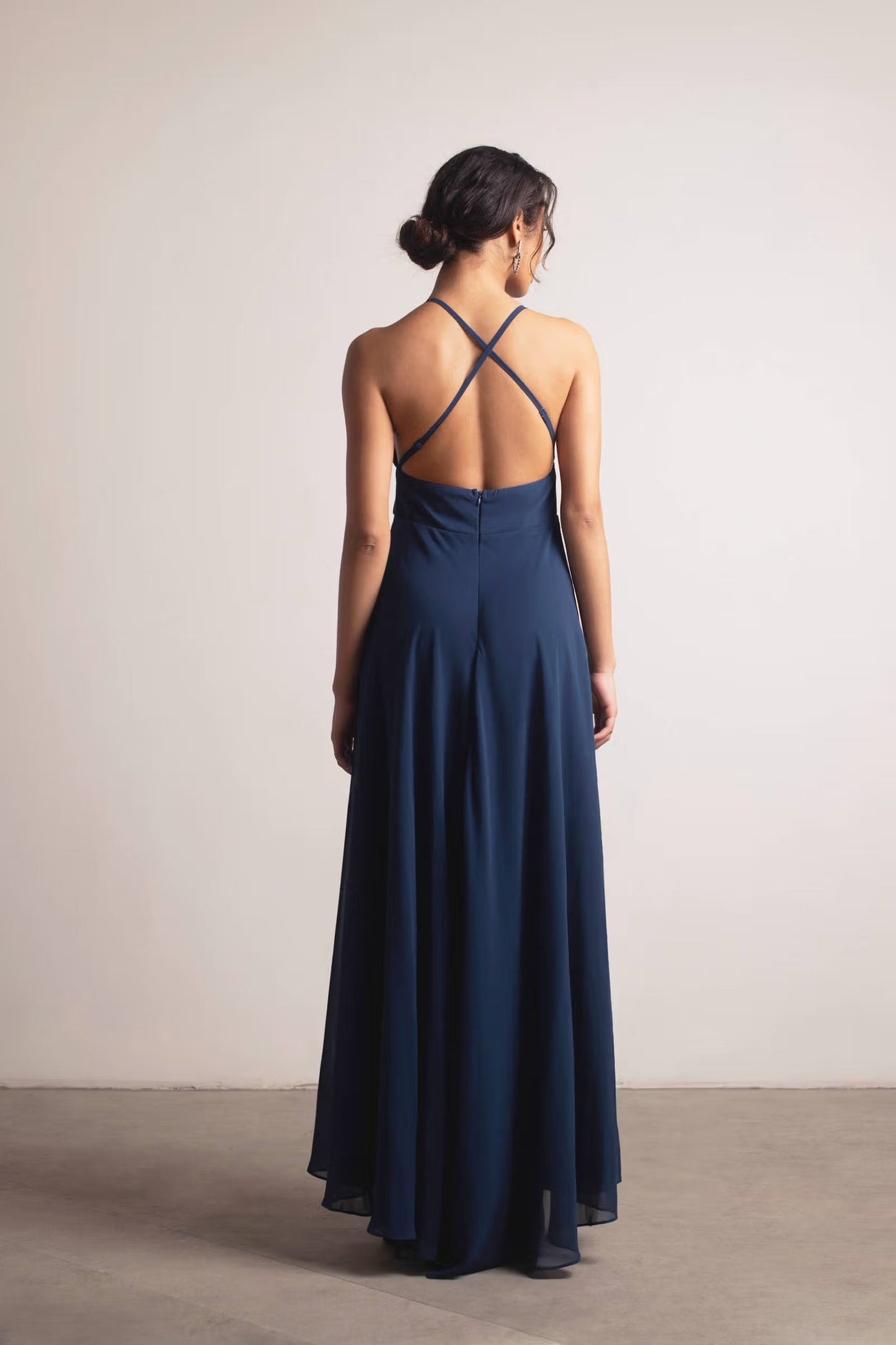 Tobi Know You Love Me High Slit Empire Maxi Dress