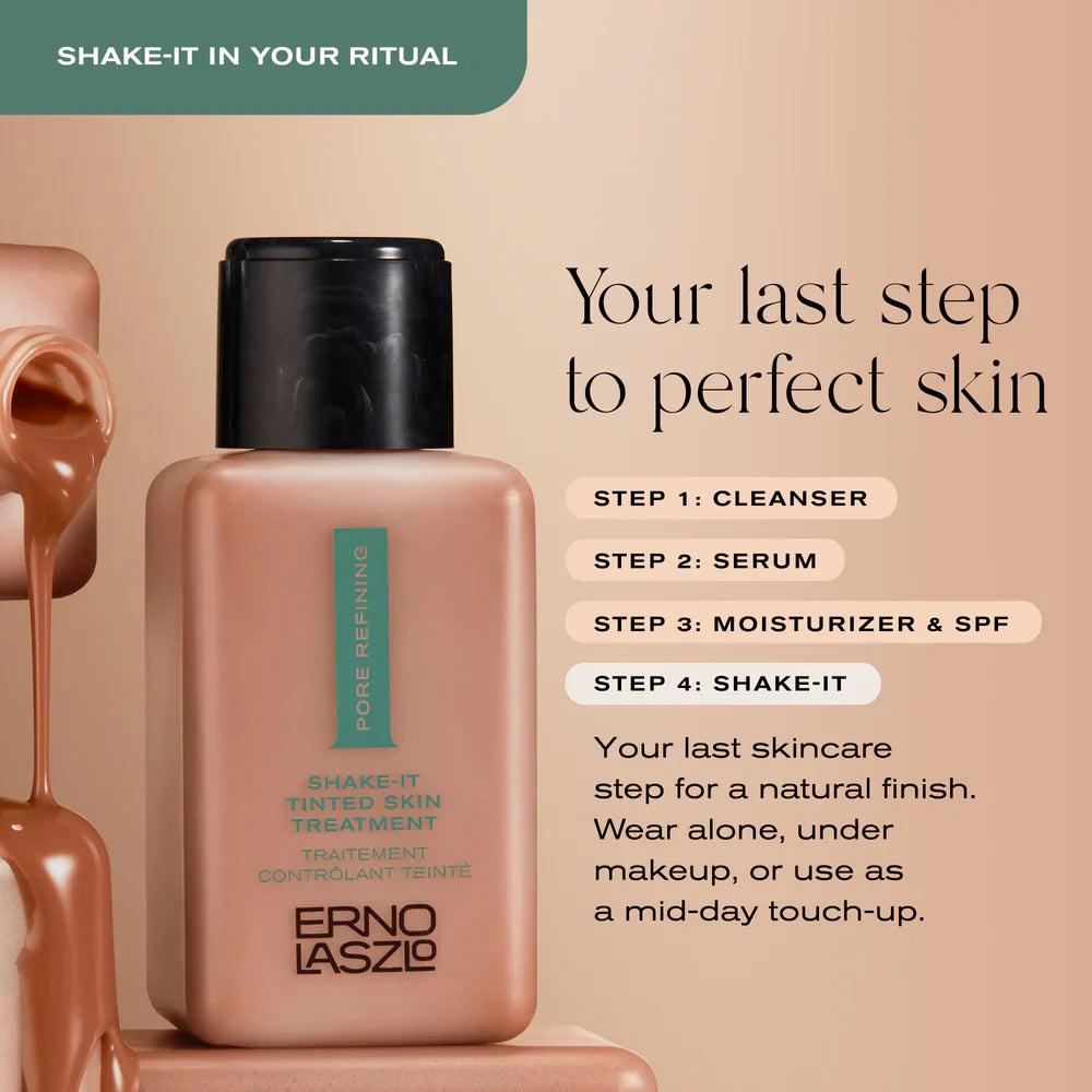 Erno Laszlo Shake-It Tinted Skin Treatment TikTok’s Trending Tinted Toner