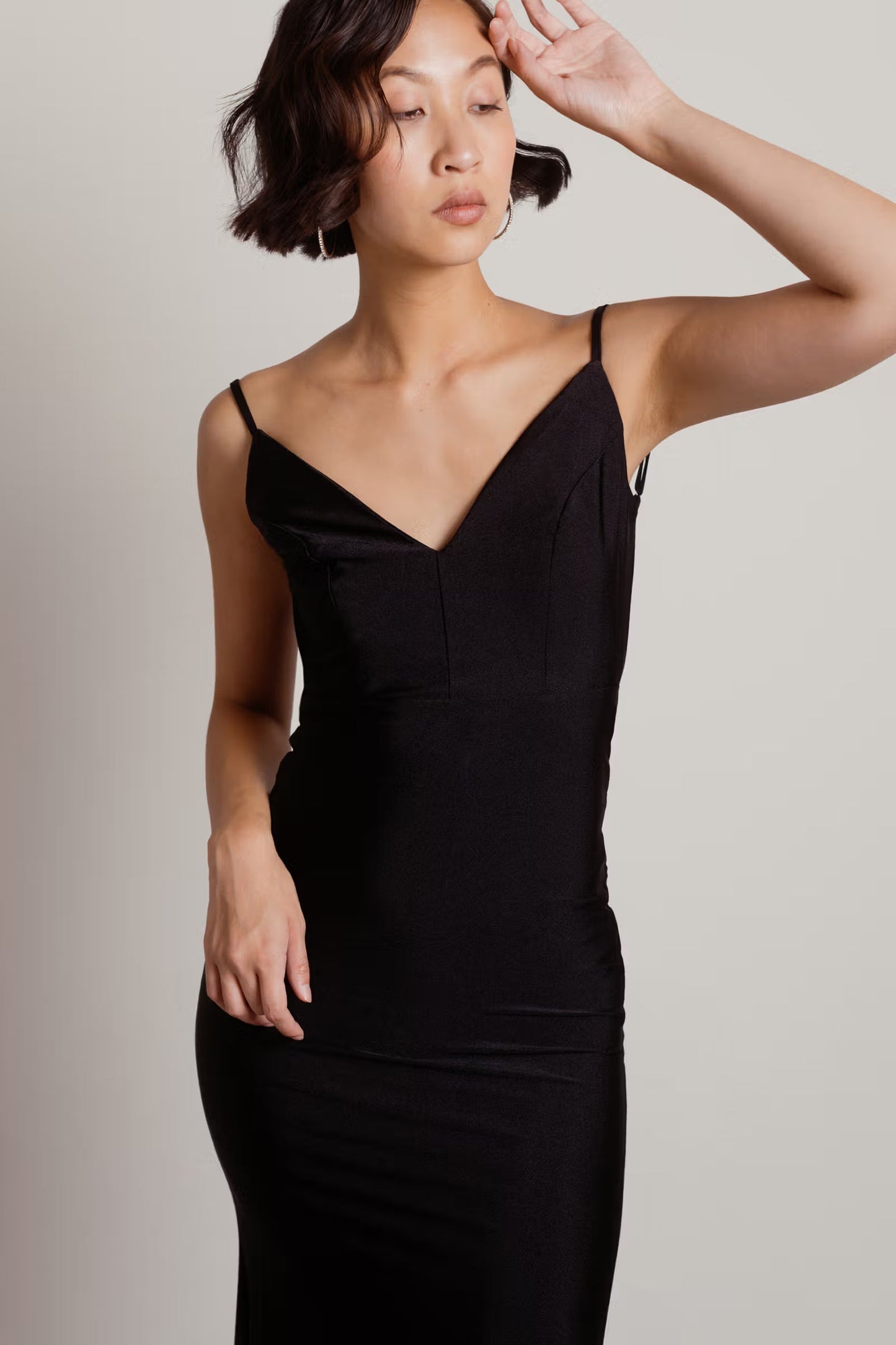Tobi Ariella Backless Mermaid Maxi Dress