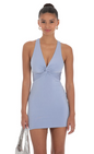 Lucy in the Sky Twist Open Back Dress