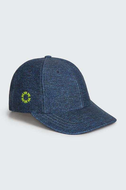 Watskin Sunwear Billie Baseball Hat in Denim Blue