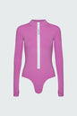Watskin Sunwear Ryann Bodysuit in Wineberry