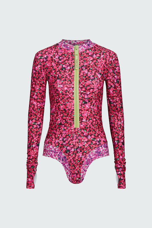 Watskin Sunwear Ella Bodysuit in Mini Floral