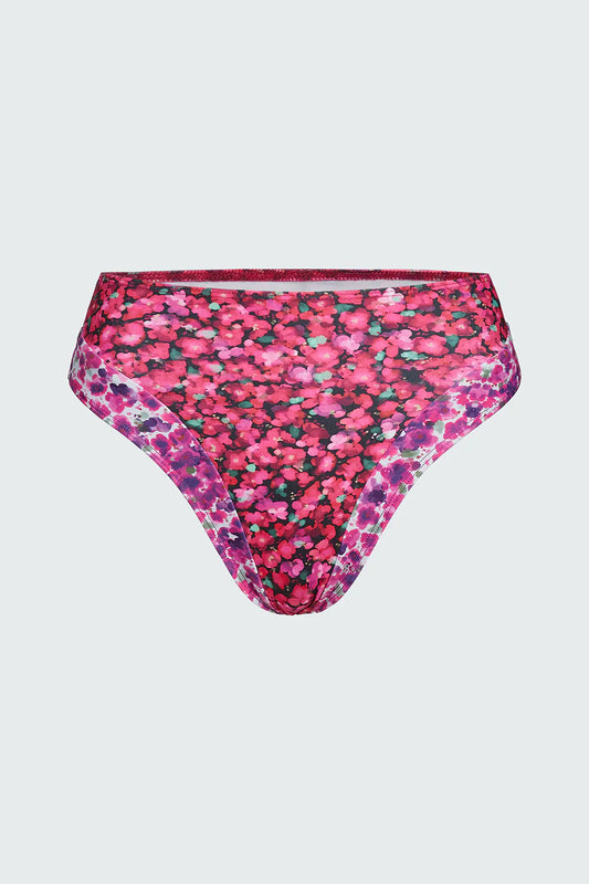 Watskin Sunwear Belle Bikini Bottom in Mini Floral