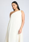 ELOQUII Dramatic Ruffle Gown - Sugar Swizzle