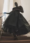 ELOQUII Strapless Crinoline Dress - Black Onyx