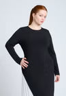 ELOQUII Maxi Dress With Pleat