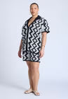 ELOQUII Crochet Knitted Short - Zigzag Crochet