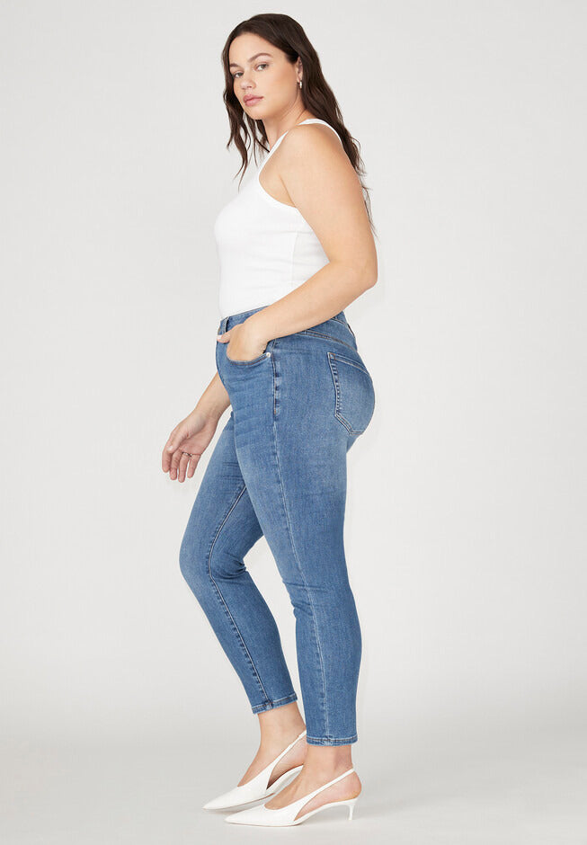 ELOQUII Women's The Morgan Super Stretch Skinny Jean