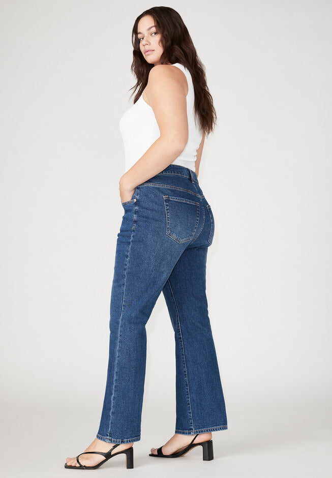 ELOQUII Women's The Flare Jean