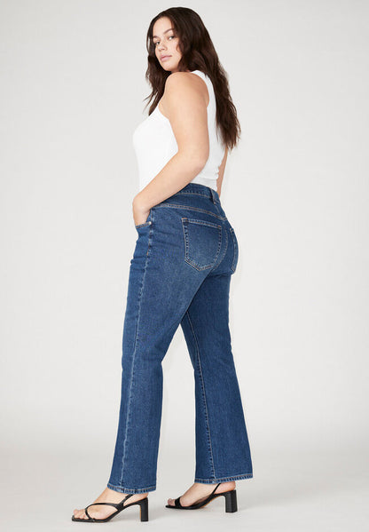 ELOQUII Women's The Flare Jean