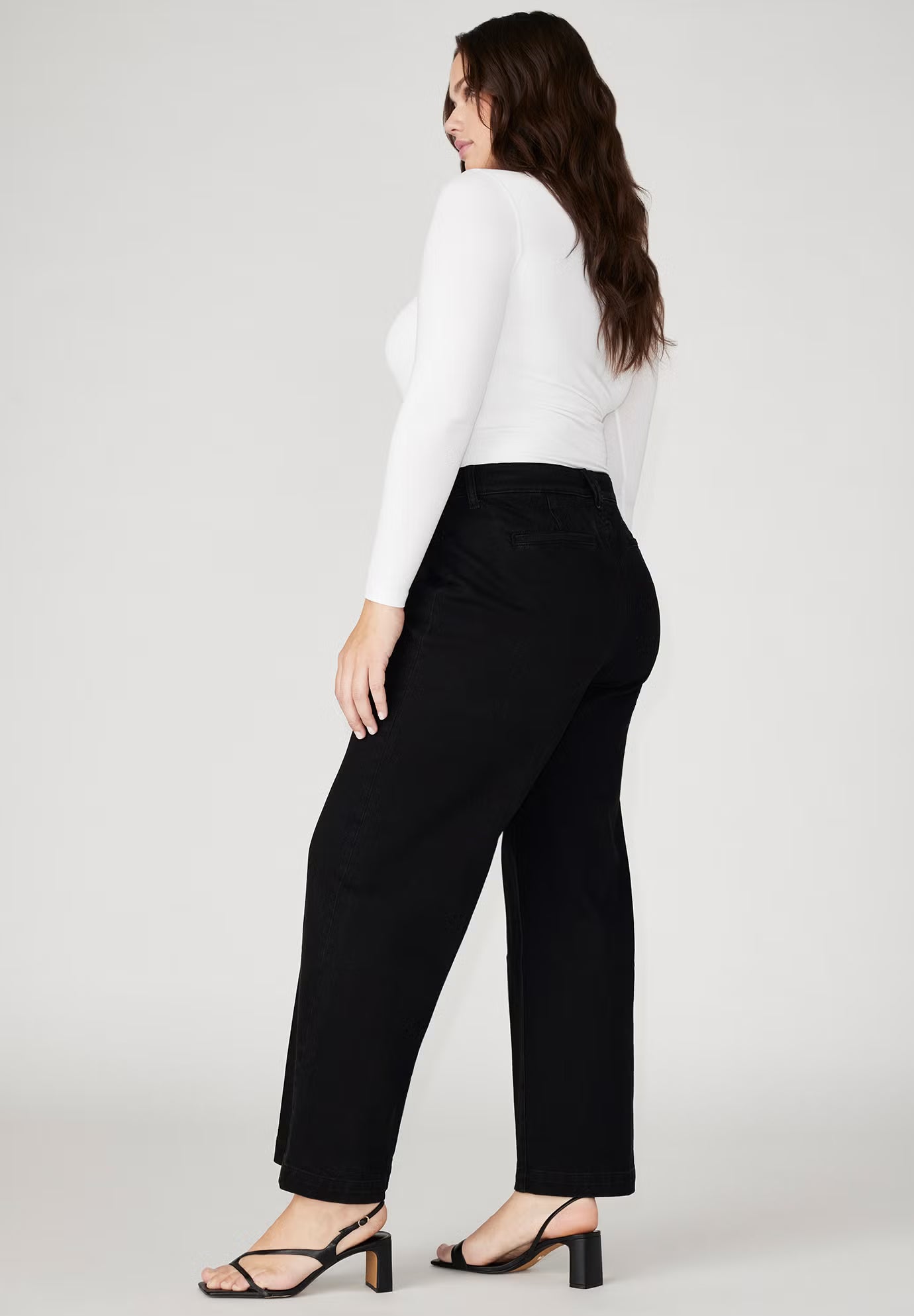 ELOQUII Trouser Jean - Black Rinse