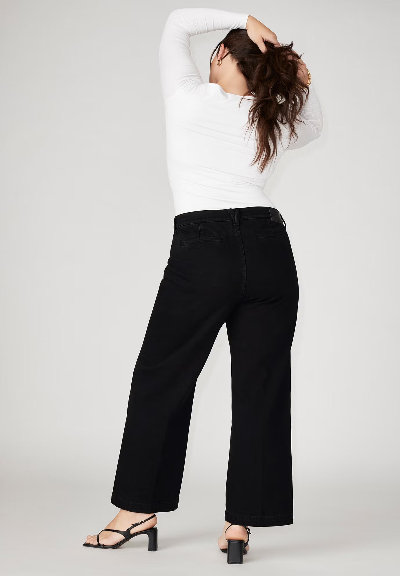 ELOQUII Trouser Jean - Black Rinse