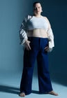 ELOQUII The Trouser Jean - Indigo Rinse