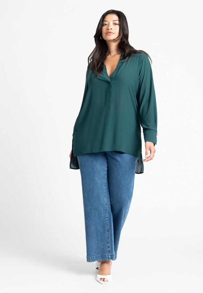 ELOQUII Women's The Trouser Jean