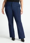 ELOQUII The Ultimate Stretch Flare Leg Pant - Maritime Blue