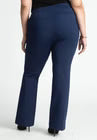 ELOQUII The Ultimate Stretch Flare Leg Pant - Maritime Blue