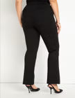 ELOQUII The Ultimate Stretch Flare Leg Pant - Black