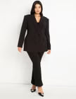 ELOQUII The Ultimate Stretch Flare Leg Pant - Black