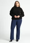 ELOQUII The Ultimate Stretch Flare Leg Pant - Maritime Blue