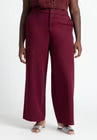 ELOQUII The Ultimate Stretch Wide Leg Pant 2 (Petite)