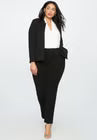 ELOQUII The Ultimate Stretch One Button Blazer - Black