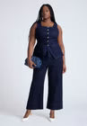 ELOQUII Denim Vest