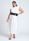 ELOQUII V Shape Wide Waist Belt
