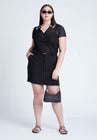 ELOQUII Textured Polo Shirt