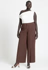 ELOQUII Asym Twist Sleeve Top - Tofu