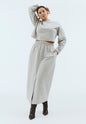ELOQUII Women's Oversized Cropped Sweater