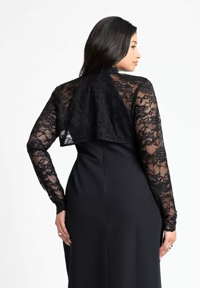 ELOQUII Women's Lace Bolero